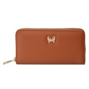 Portefeuille Marron 19x10 cm
