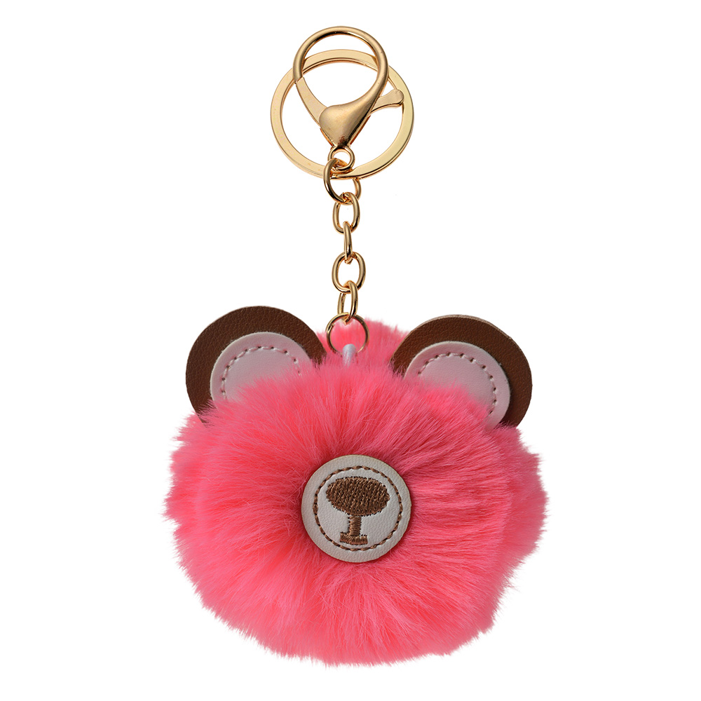 Porte-clés Ours Rose