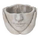 Flower Pot Inside Head Grey, Beige 17x17x11 cm