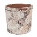 Vaso Porta Pianta Beige Ø 18x15 cm