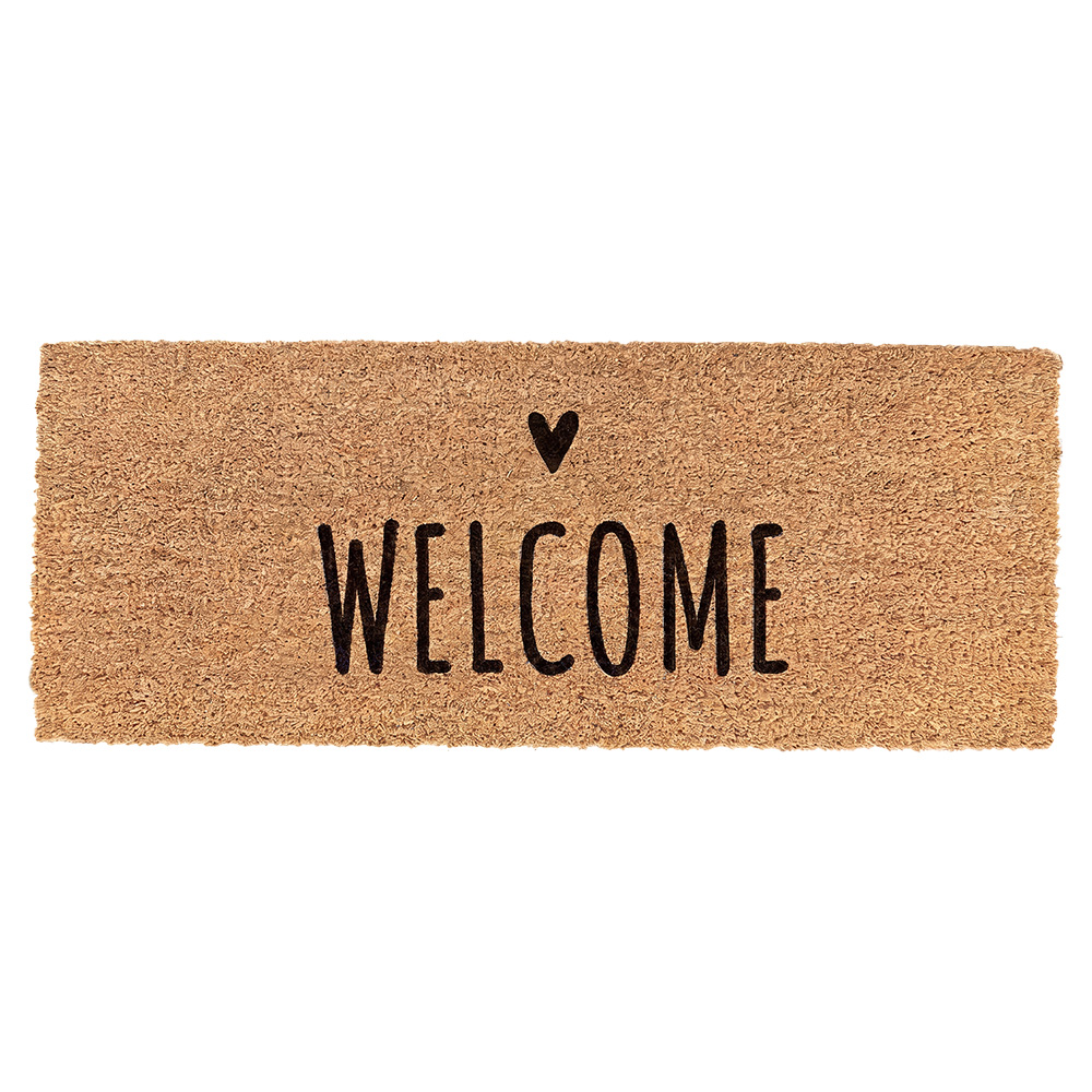 Doormat Inside Brown Black 75x22x2 cm