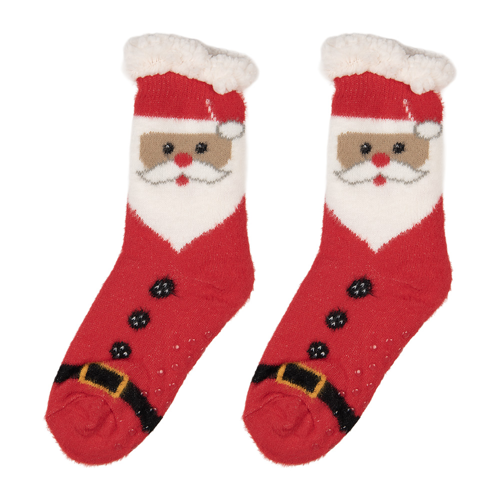 Socken Rot Weiß one size