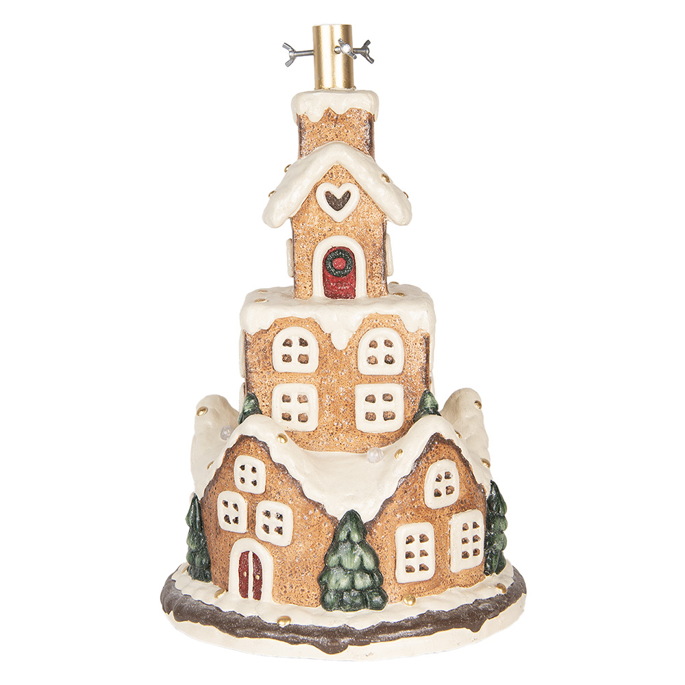 Kerstboom standaard huisje Ø 35x57 cm