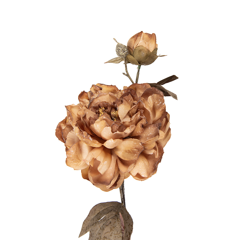 Decoratie tak met bloemen 14x17x73 cm