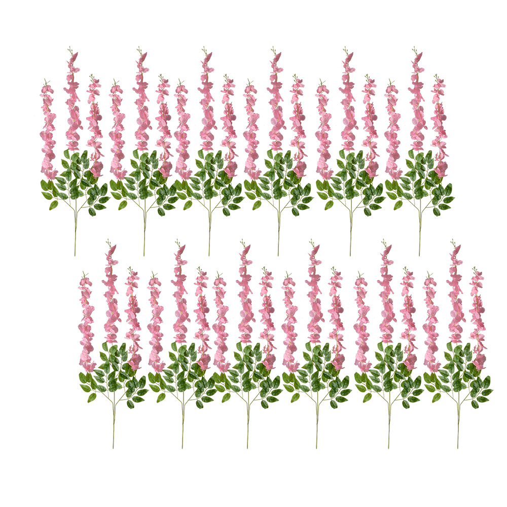 Decoratie tak met bloemen (12) 30x12x110 cm