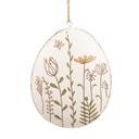 Decoratie hanger ei 10x2x8 cm