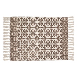 [KT081.003] Tapis Beige Marron 60x90 cm