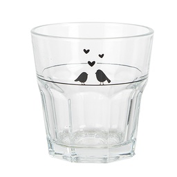 [LBSGL0011] Wasserglas Transparent Ø 8x8 cm / 150 ml