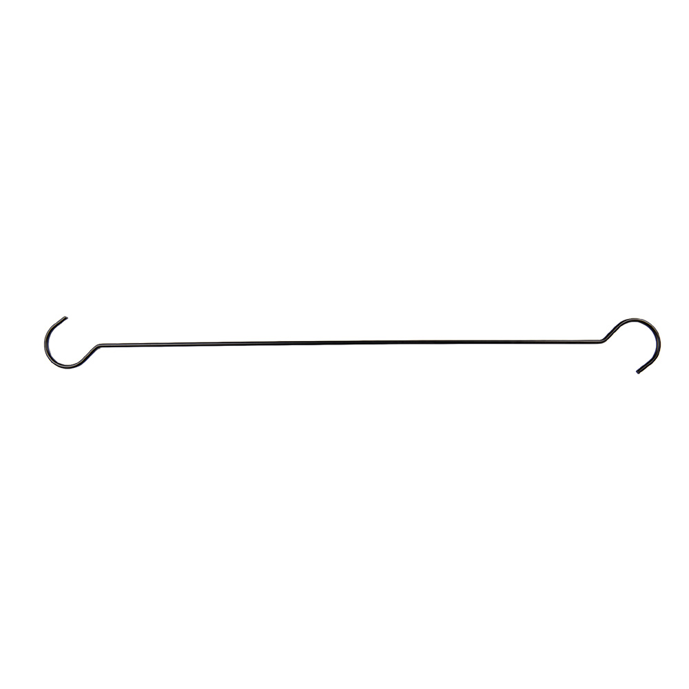 Hook Black 120x6x1 cm