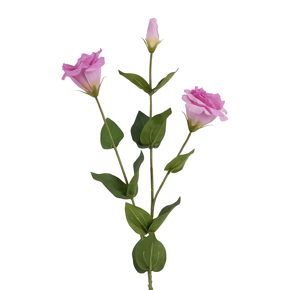 Decorative Artificial Branch with flowers Purple Green 72 cm