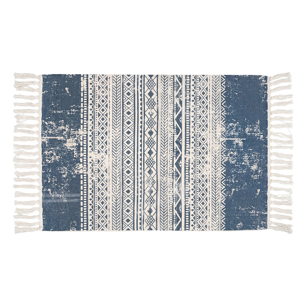 Tapis Beige Bleu 60x90 cm