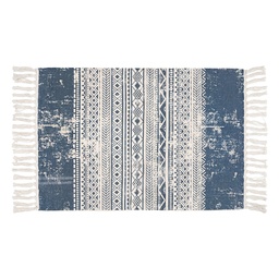 [KT081.007] Tappetino Beige Blu 60x90 cm