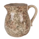 Brocca Decorativa Beige Verde 16x13x16 cm