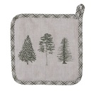 Topflappen Beige 20x20 cm