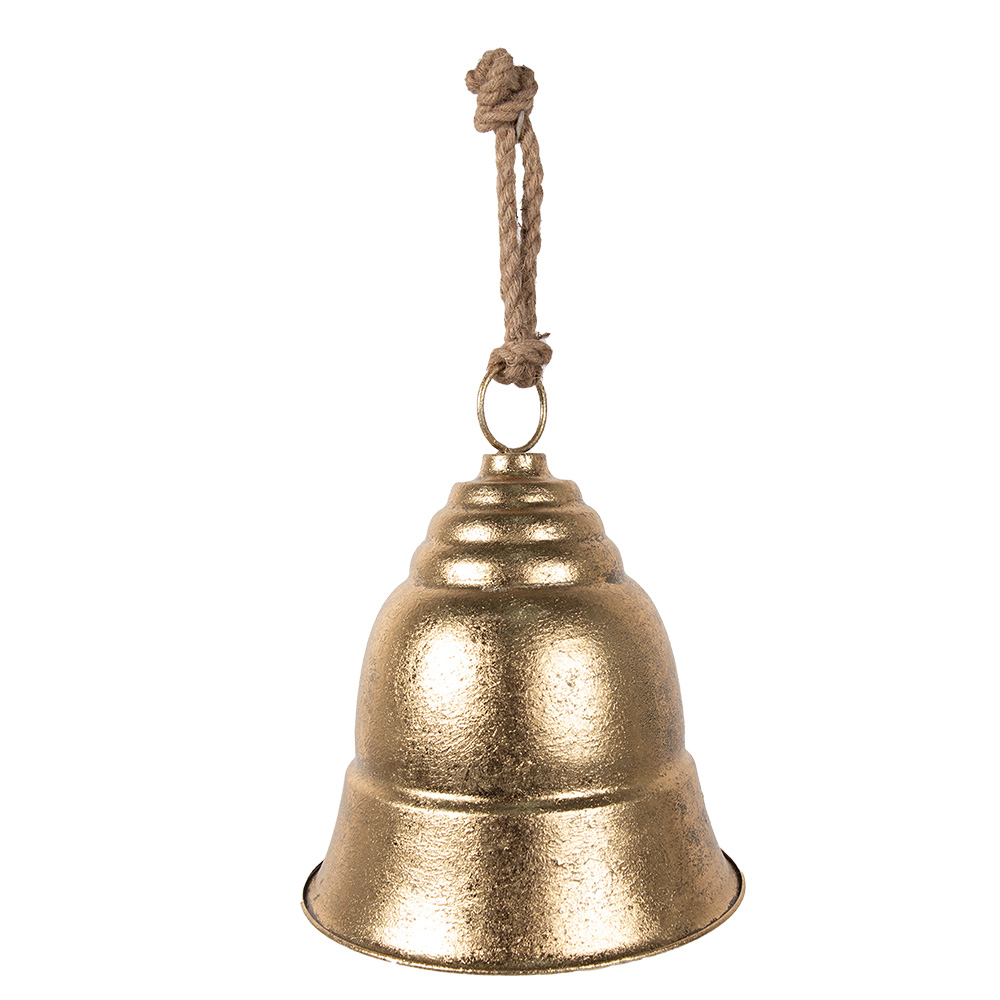 Klingel Goldfarbig Ø 30x35 cm
