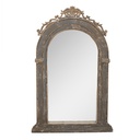 Wandspiegel Grau Beige 73x7x115 cm