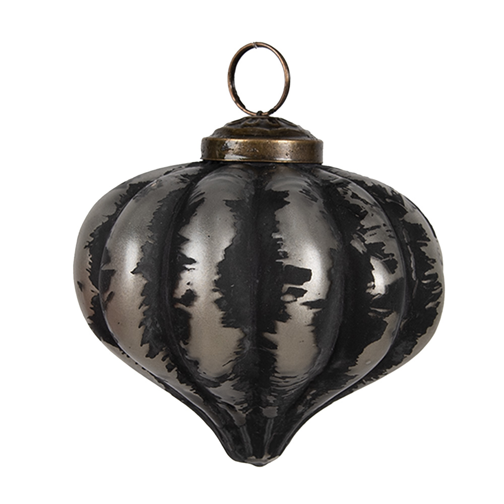 Palla di natale Nero Ø 8x8 cm