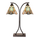 Tafellamp Tiffany 48x19x57 cm E27/max 2x60W