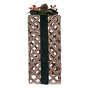 Decoratie cadeau 16x16x44 cm