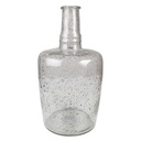 Vase Glas Transparent Ø 21x38 cm
