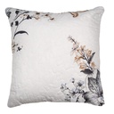 Housse de coussin Blanc Gris 40x40 cm