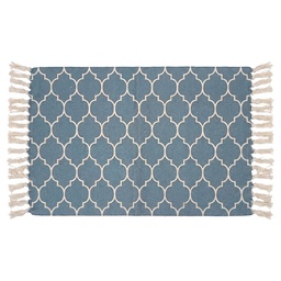 [KT081.004] Tappetino Beige Blu 60x90 cm