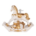 Christmas tree stand White Gold colored 73x21x61 cm