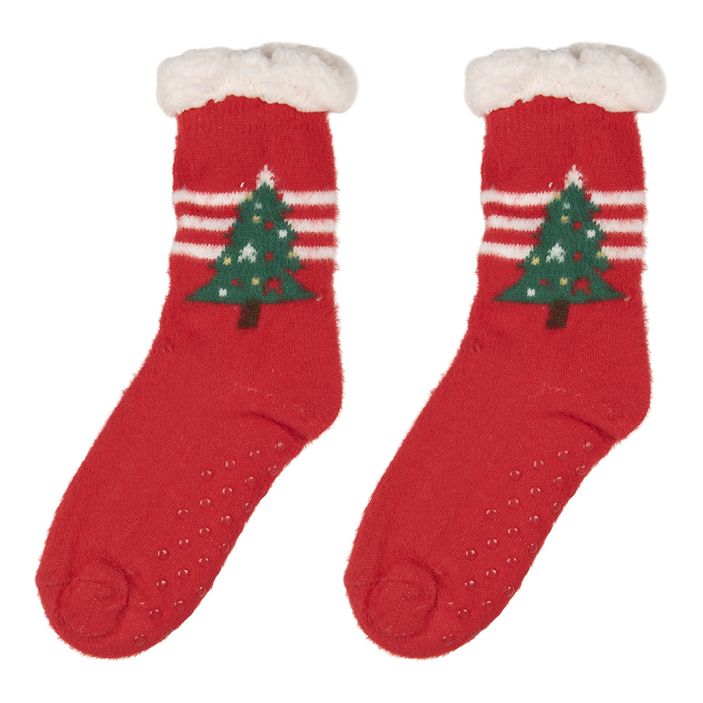 Socken Rot Weiß one size