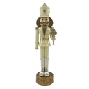 Statue Natalizie Schiaccianoci Beige 6x6x24 cm