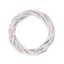 Decoration Couronne Blanc Ø 10x2 cm