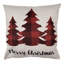 Federe Cuscini Rosso Beige 45x45 cm