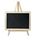 Blackboard Black Beige 20x1x27 cm
