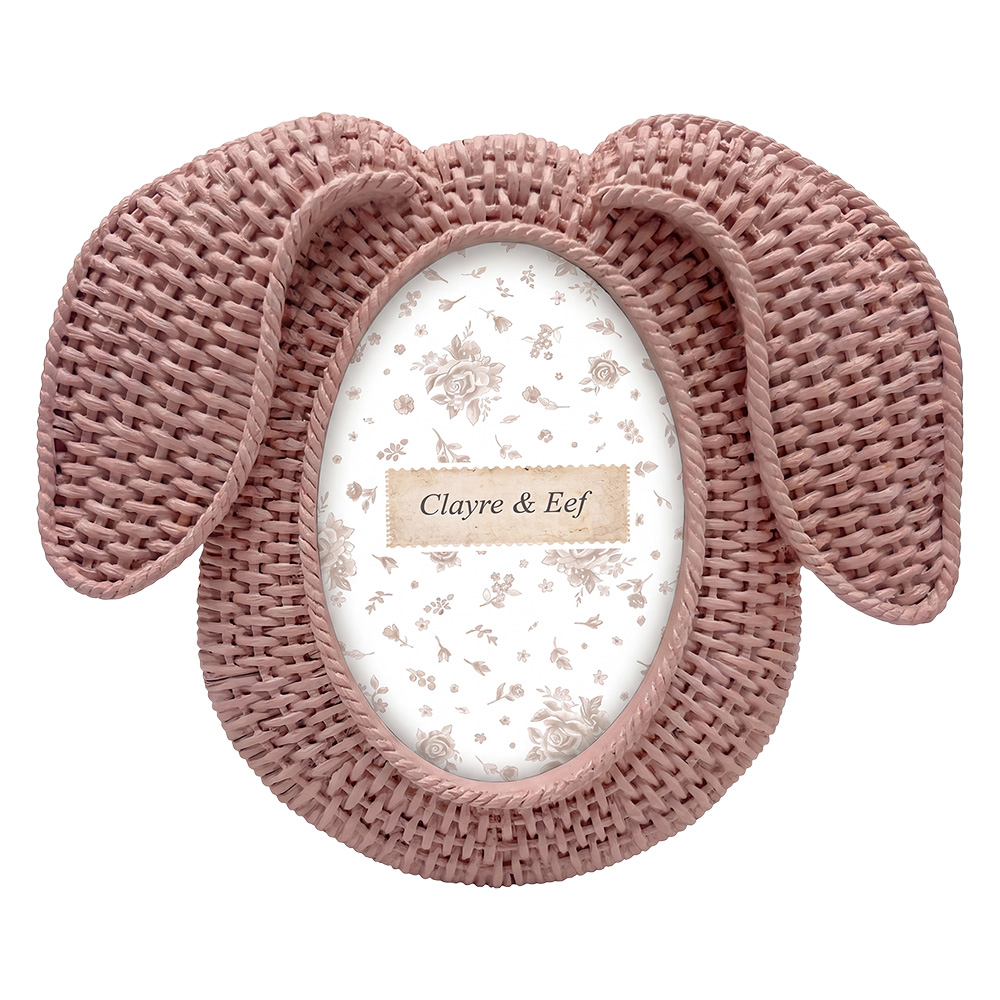 Cadre photo Rose 14x2x13 cm / 6x9 cm