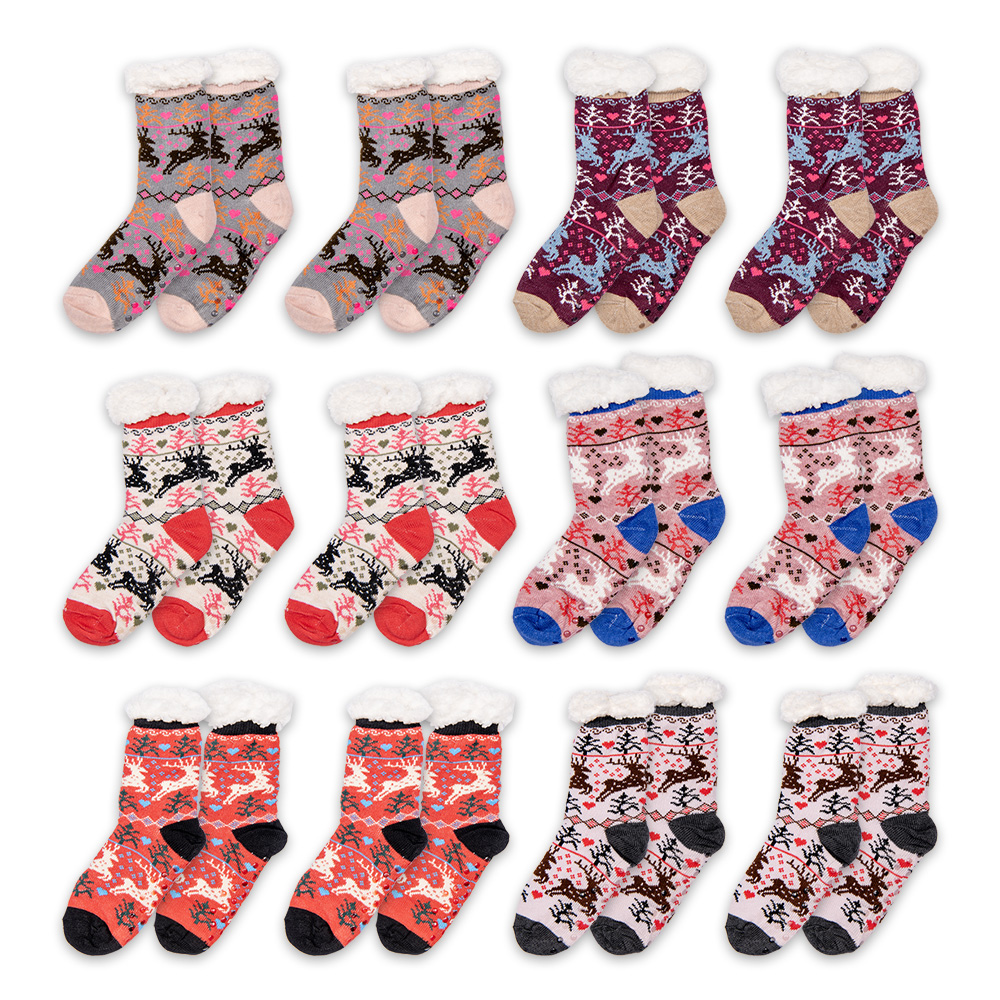 Sokken one size multi set van 12 paar