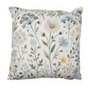 Housse de coussin Beige Vert 45x45 cm