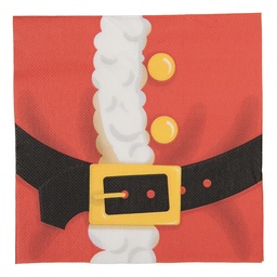 [73164] Papierservietten Rot Schwarz 33x33 cm (20)
