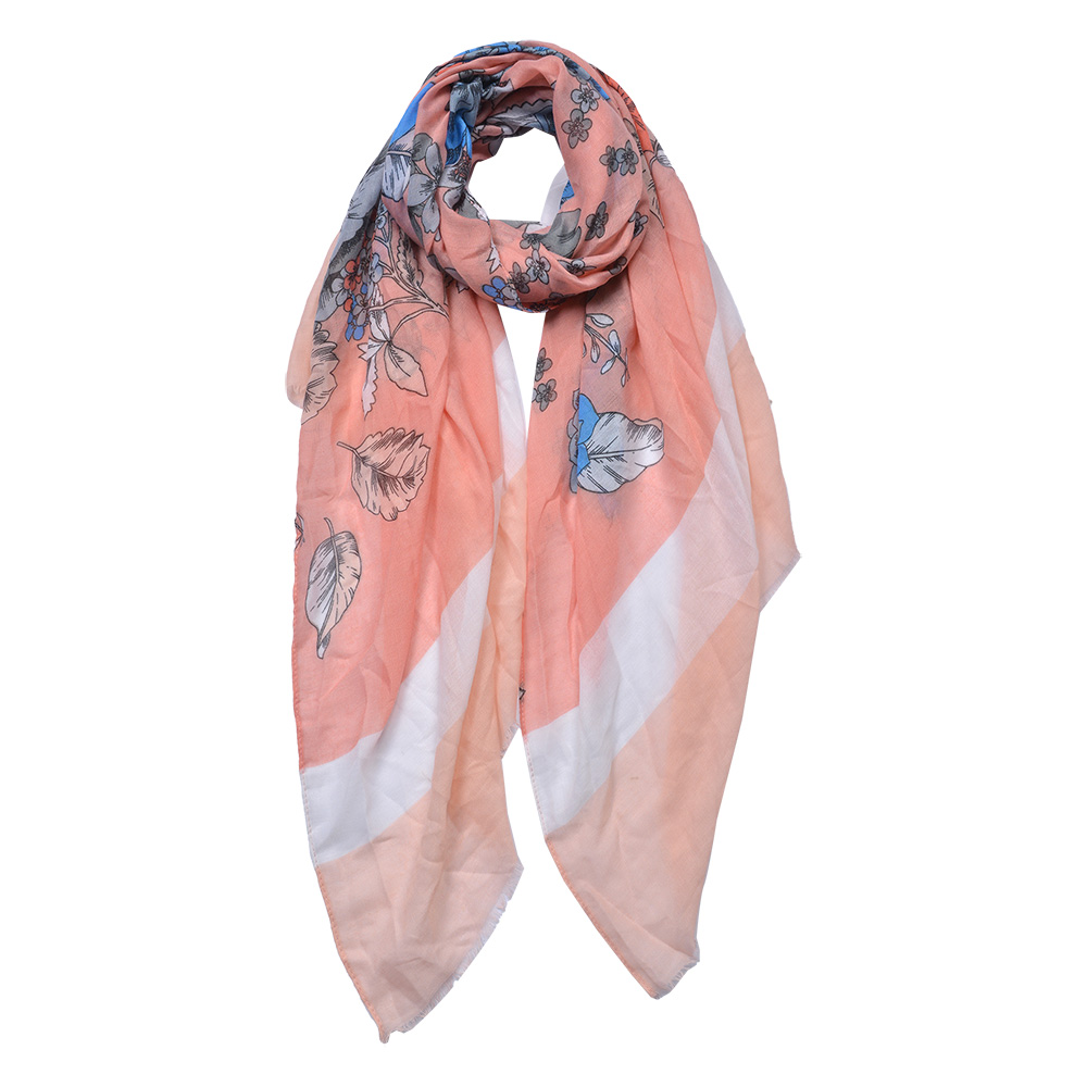 Sjaal 85x180 cm roze