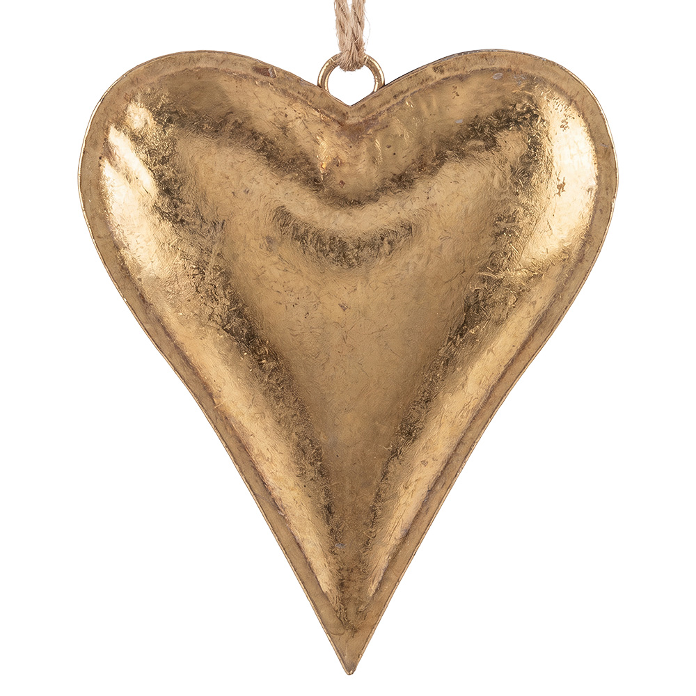 Decoratie hanger hart 22x4x19 cm