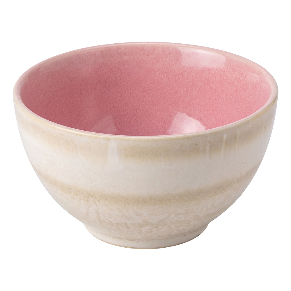 Scodella Beige Rosa Ø 12x6 cm / 300 ml