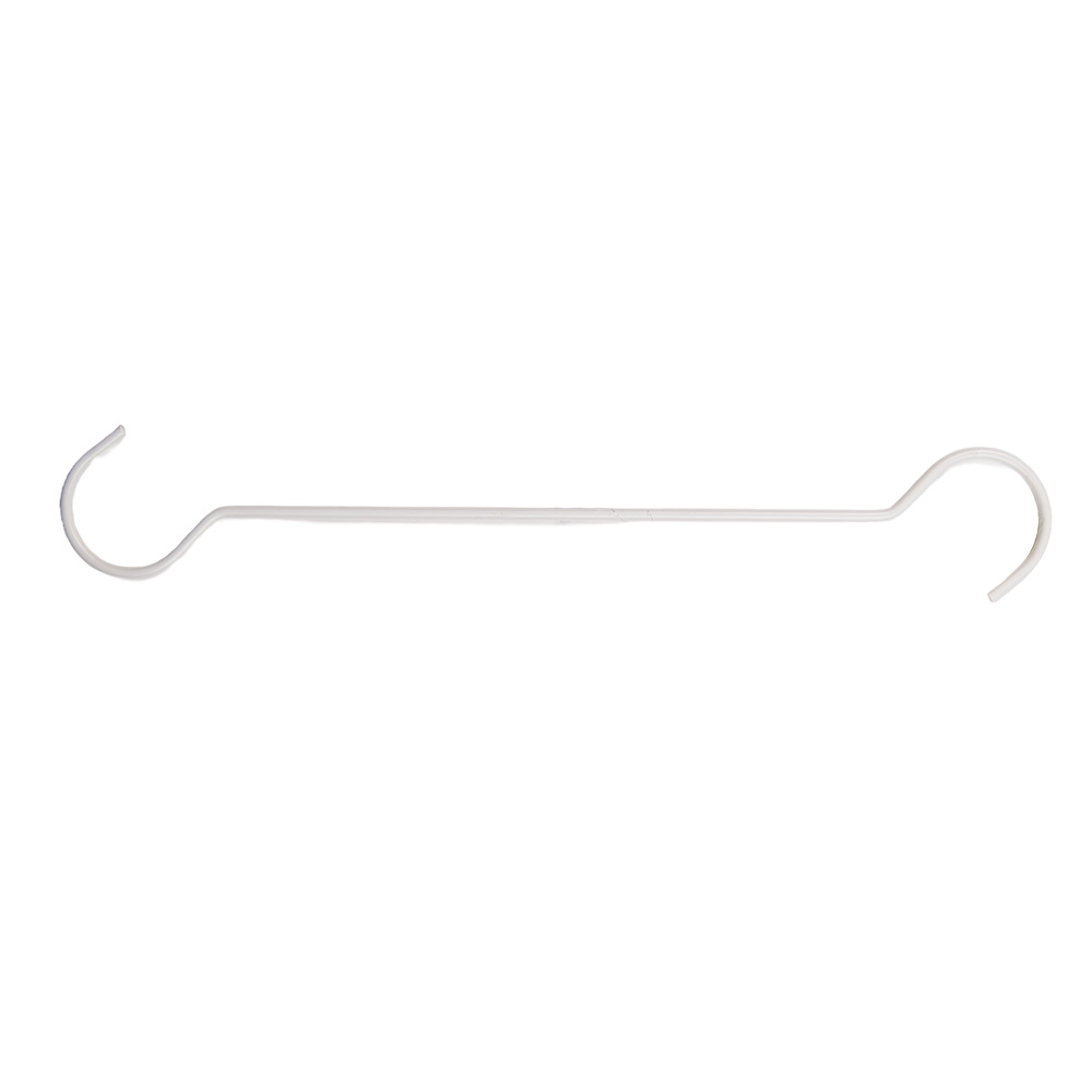 Hook White 110x6x1 cm