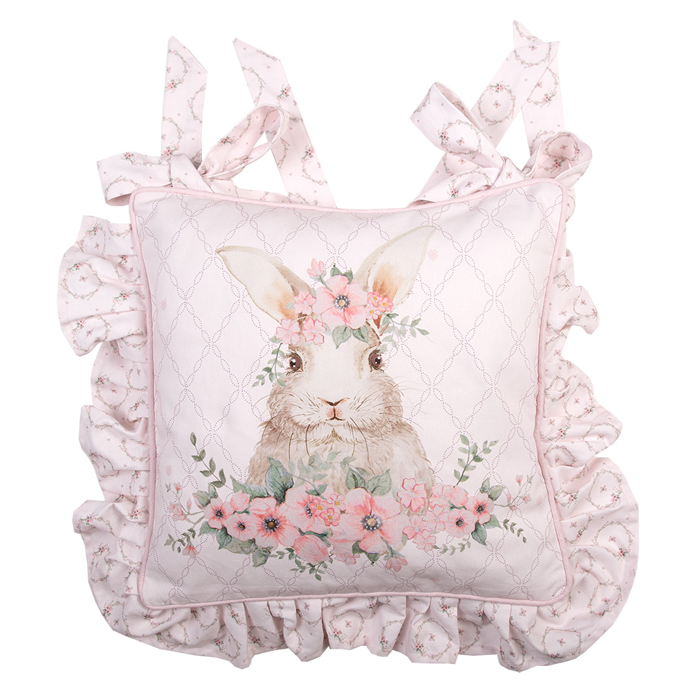 Federa Cuscino per Sedia Rosa 40x40 cm