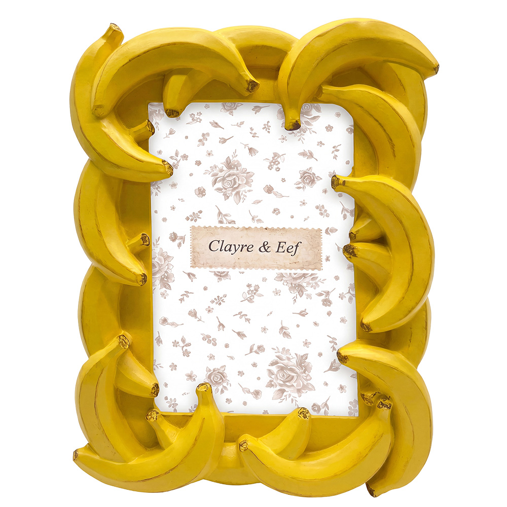 Picture Frame Yellow 16x2x21 cm / 10x15 cm