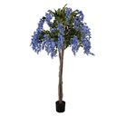 Arbre de décoration Bleu Vert 40x40x170 cm