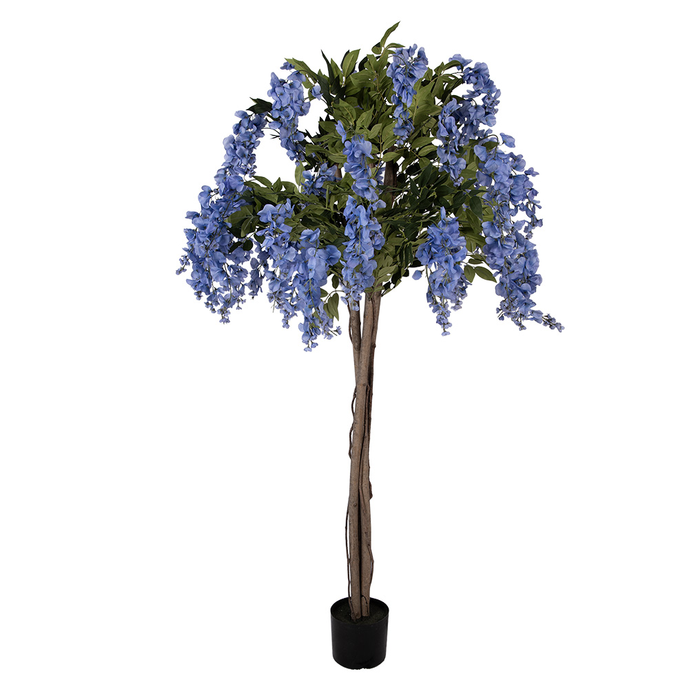 Arbre de décoration Bleu Vert 40x40x170 cm