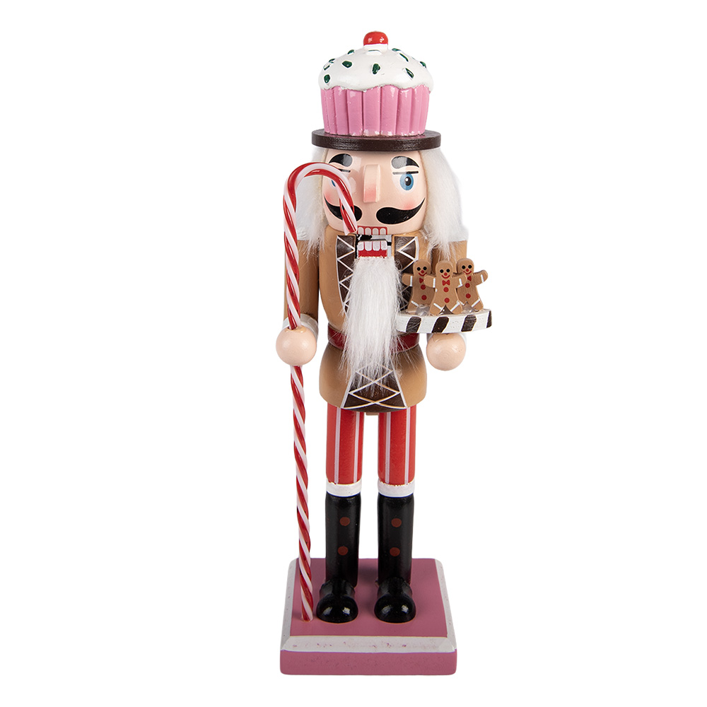 Decoratie notenkraker 8x7x25 cm