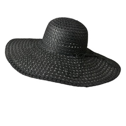 [JZHA0120] Cappello da Sole Donna Nero 57 cm