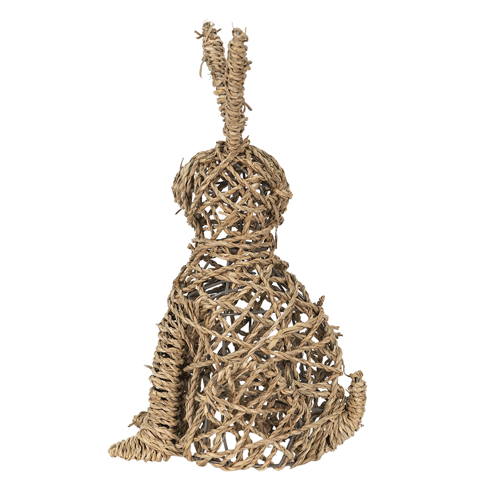 Decoration Statue Rabbit Brown 20x15x36 cm