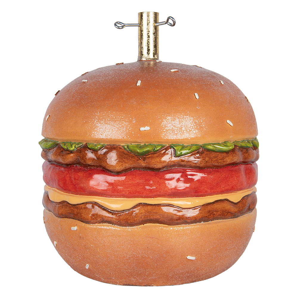 Decoratie hamburger Ø 41x47 cm