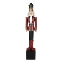 Deko Nussknacker Rot 5x5x27 cm6