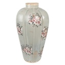 Vase Grau Rosa Ø 17x28 cm
